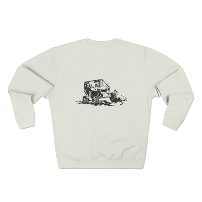 Slingin' Mud Side By Side Unisex Crewneck Sweatshirt