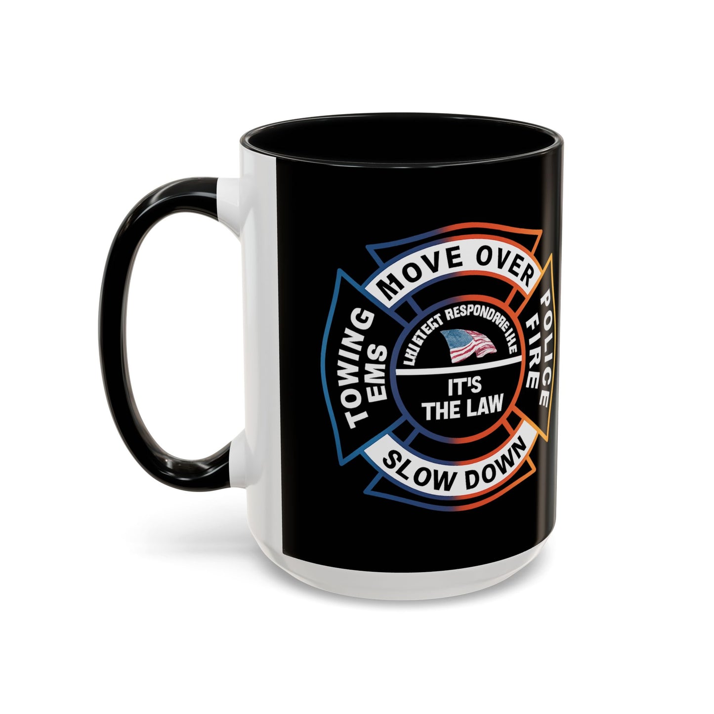 Let First Responders Live 2-Tone Coffee Mug