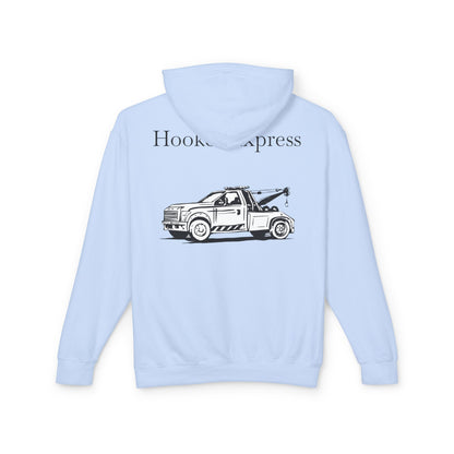 H**ker Express Wheel Lift Tow Truck Unisex Lightweight Hoodie