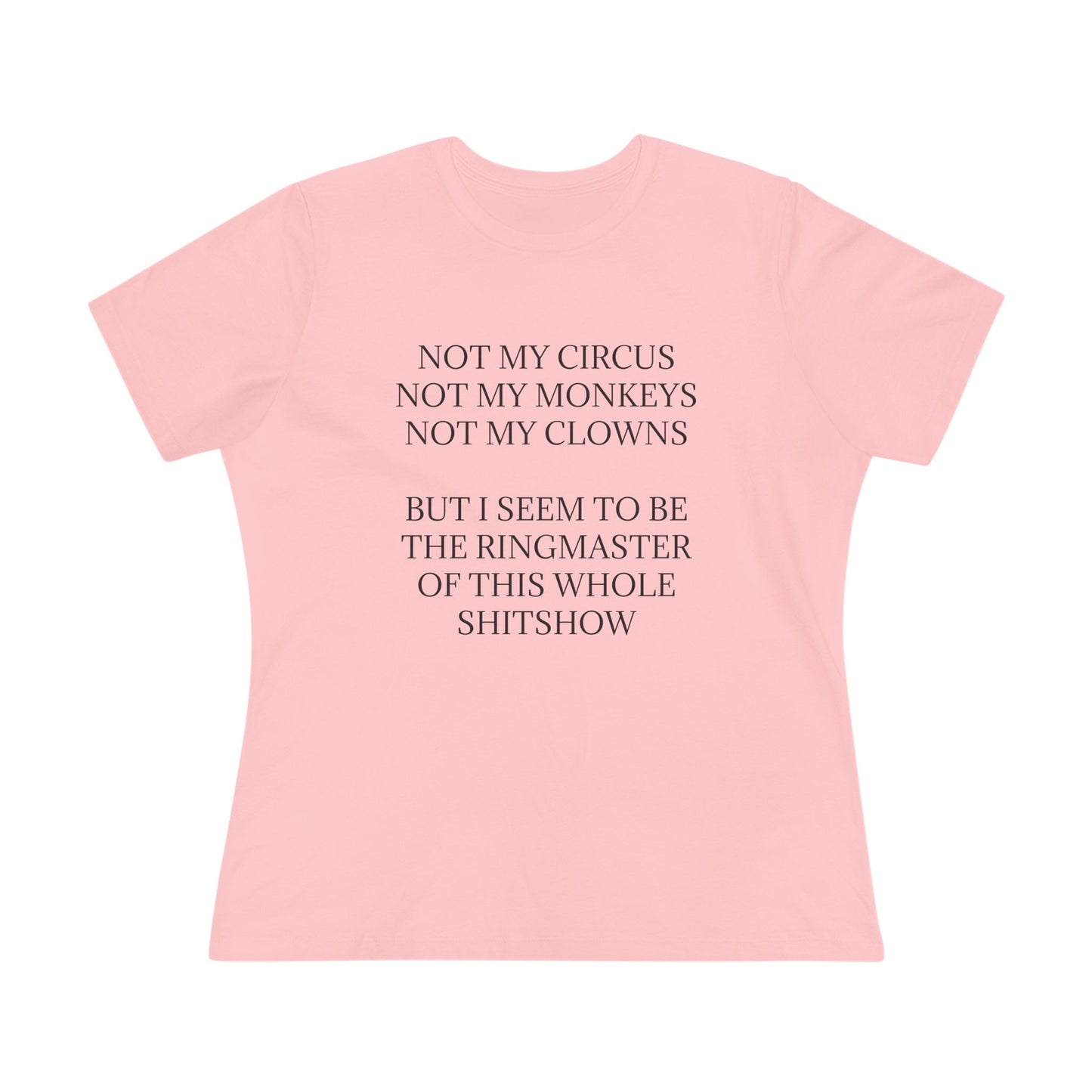 Ringmaster Women's Short Sleeve Crewneck Tee