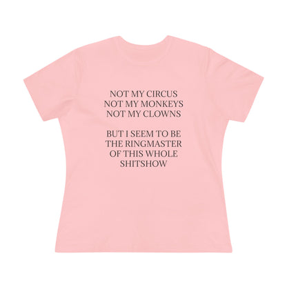 Ringmaster Women's Short Sleeve Crewneck Tee