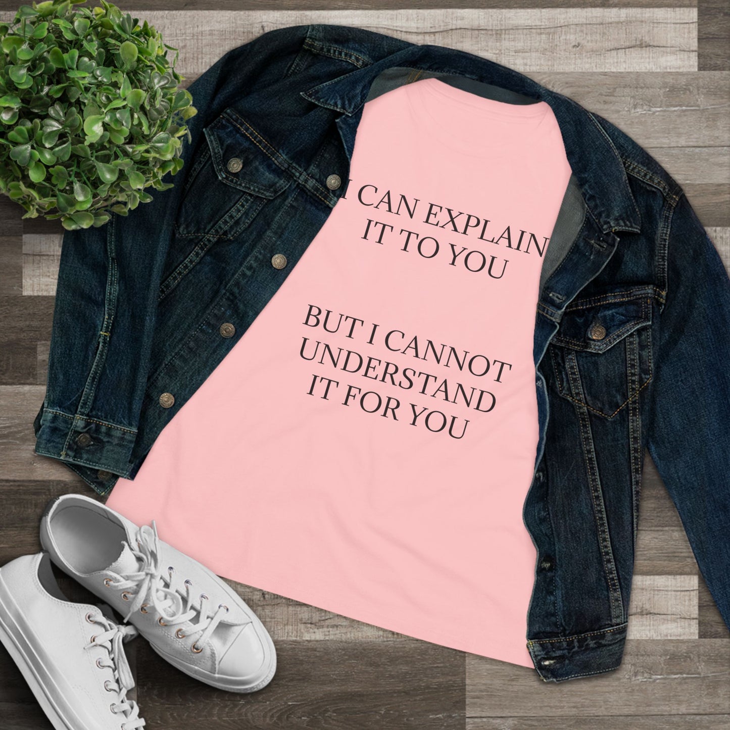 I Cannot Understand It For You Women's Short Sleeve Crewneck Tee