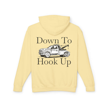 Down To Hook Up Unisex Lightweight Hoodie