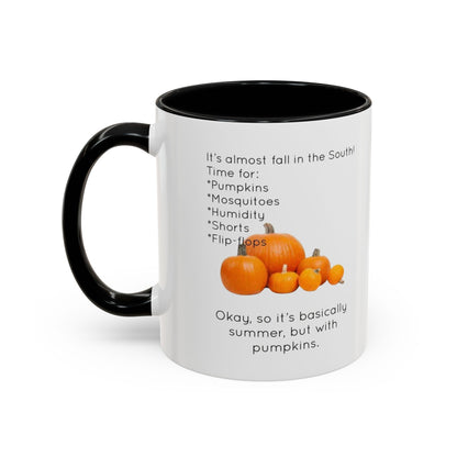 Fall In The South 2-Tone Coffee Mug