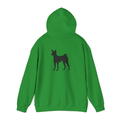 Basenji Silhouette Unisex Hoodie