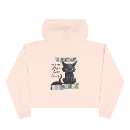 Duct, Duct, Tape Women's Crop Hoodie