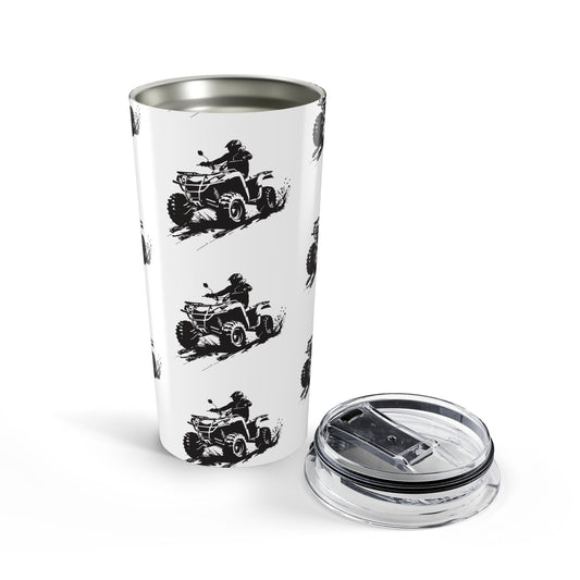 Slingin' Mud Quad Tumbler