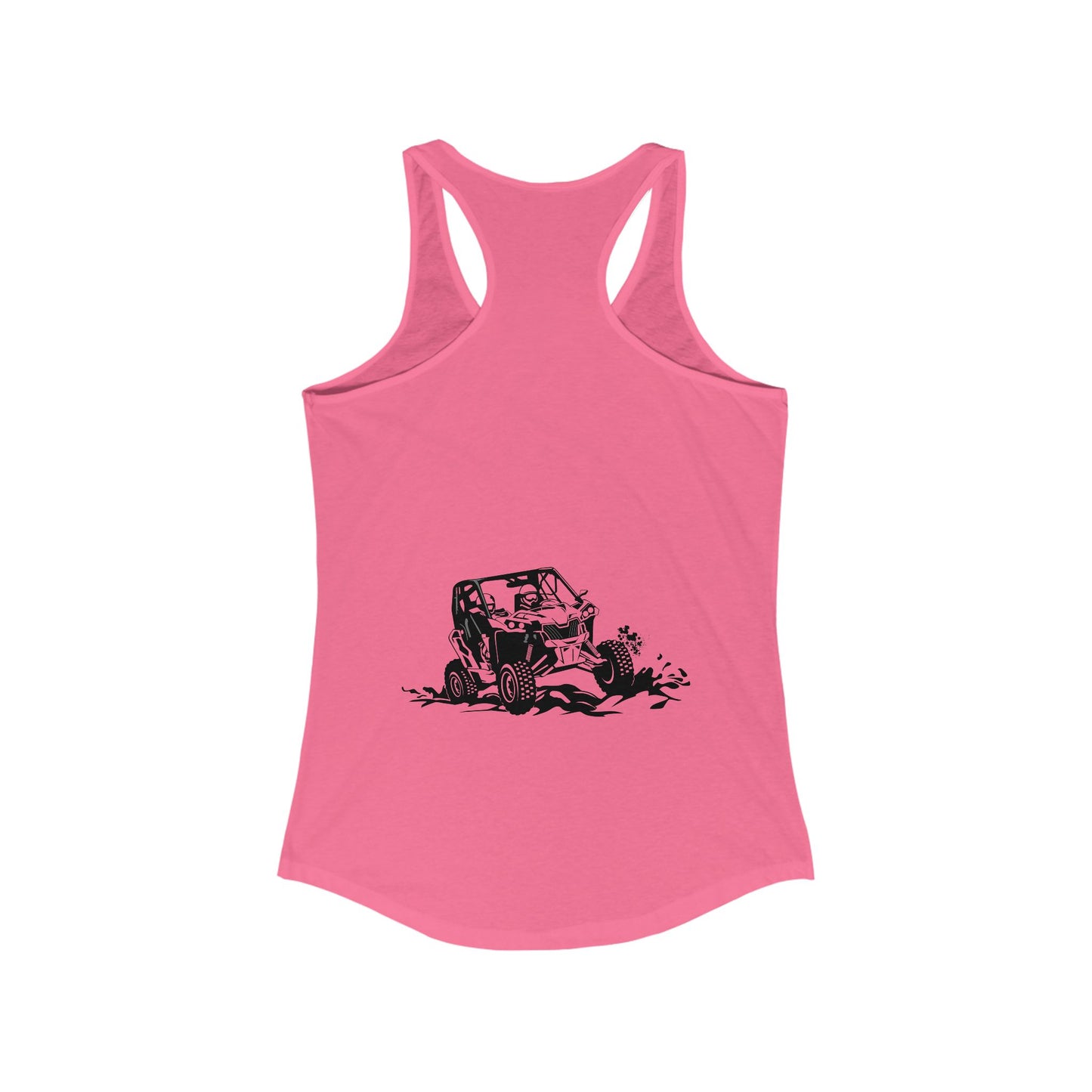 Slingin' Mud Side By Side Women's Racerback Tank