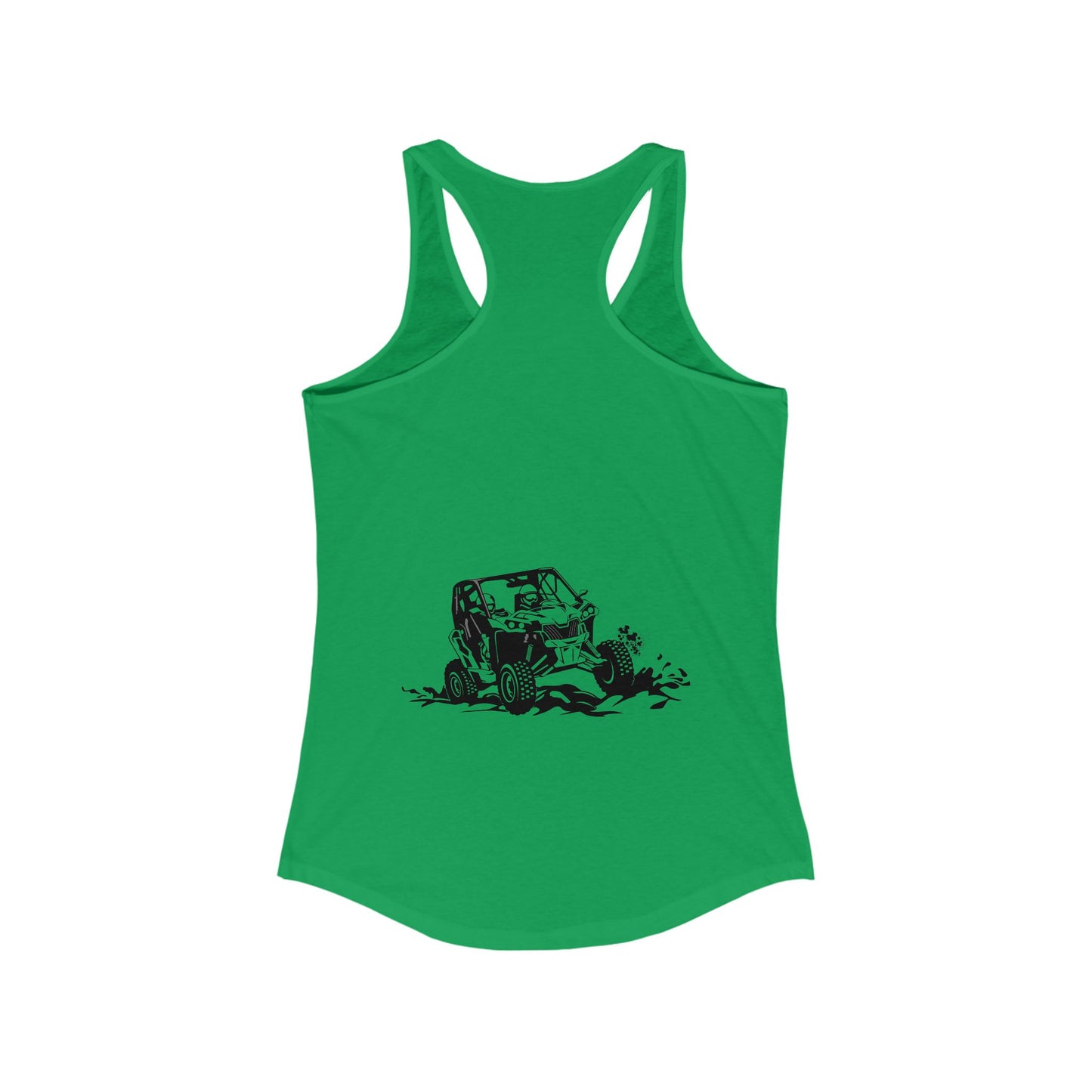 Slingin' Mud Side By Side Women's Racerback Tank