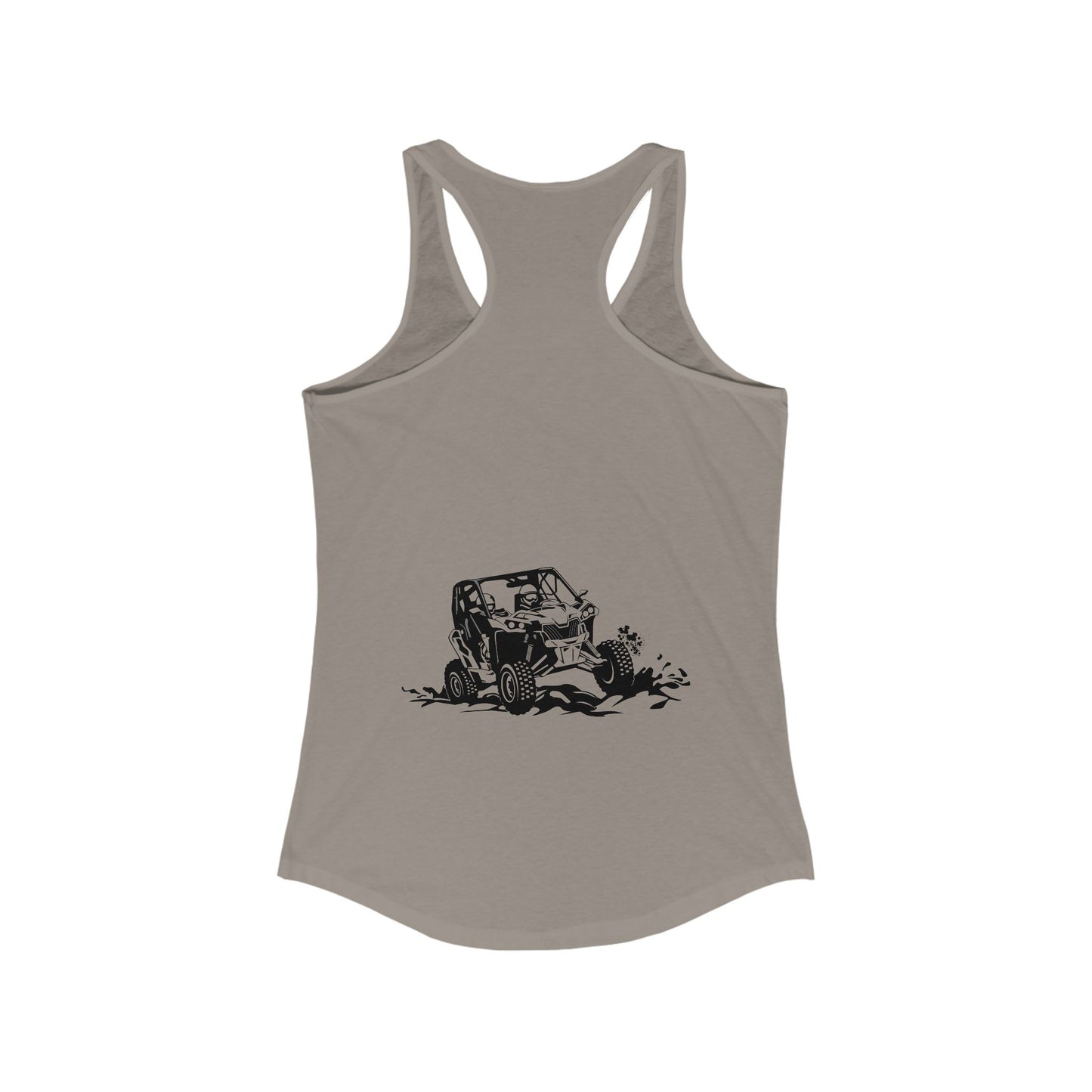 Slingin' Mud Side By Side Women's Racerback Tank