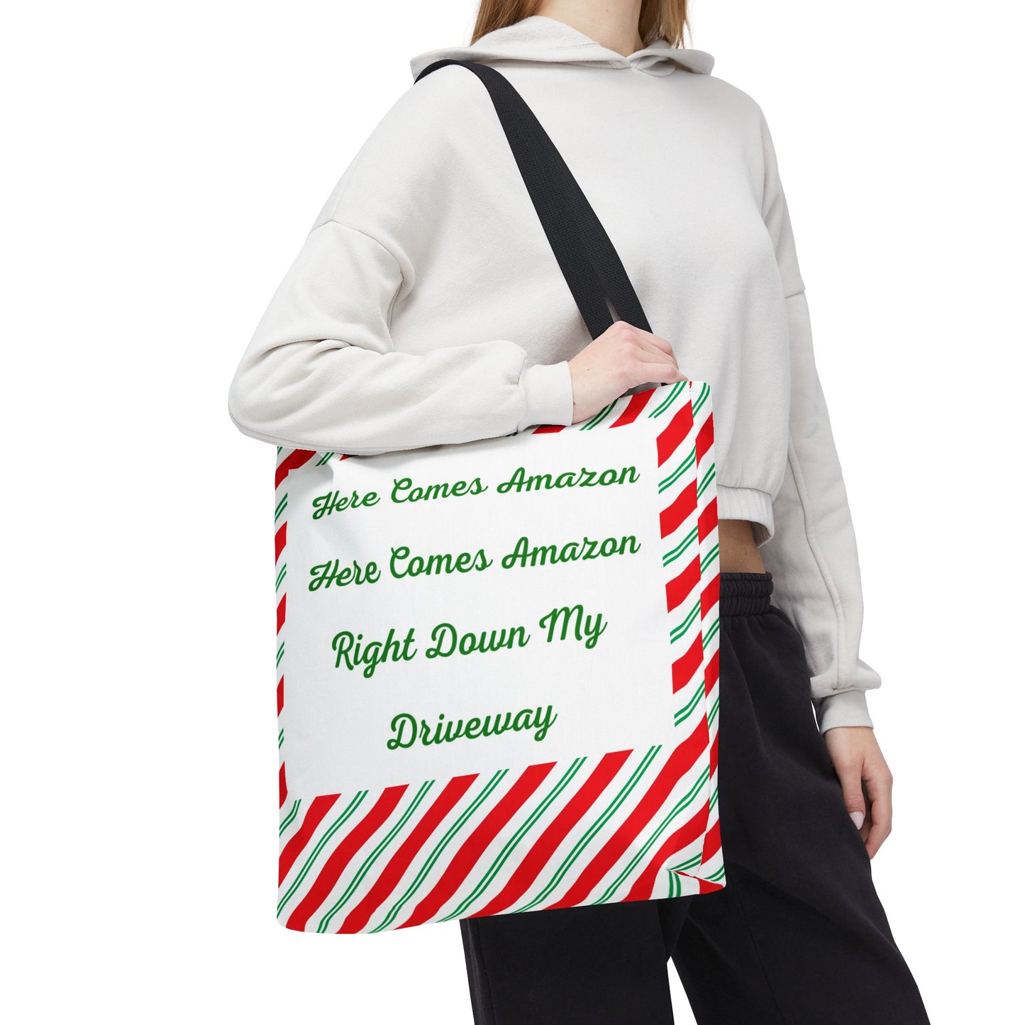 Here Comes Amazon Tote Bag