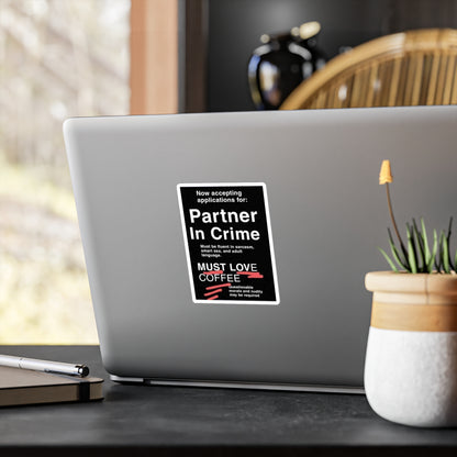 Partner In Crime Vinyl Decal