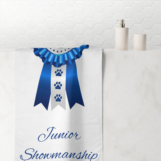 Junior Showmanship Mink-Cotton  Beach Towel