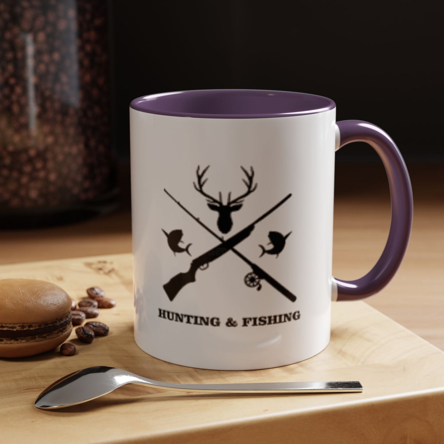 Hunting/Fishing 2-Tone Coffee Mug