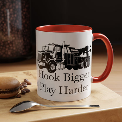 Hook Bigger 2-Tone Coffee Mug
