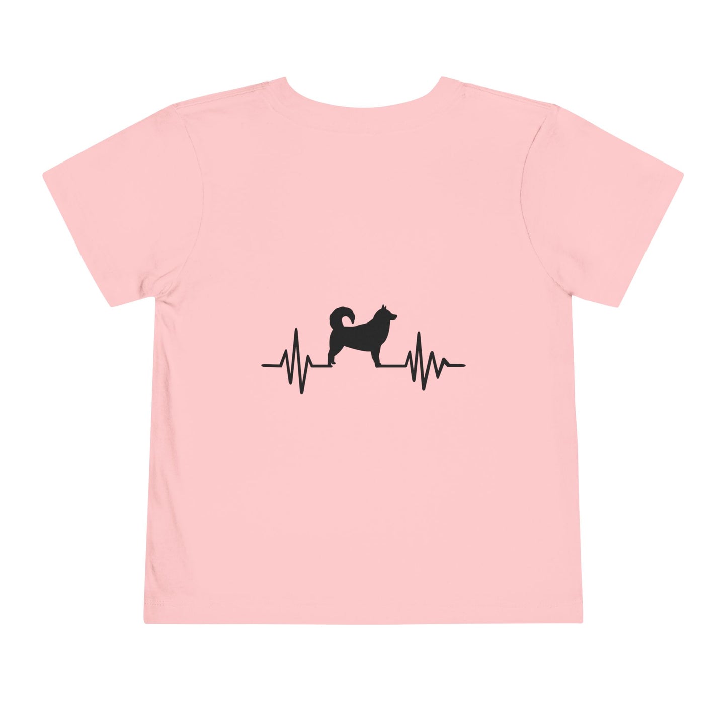 My Heart Beats For Malamutes Toddler Unisex Short Sleeve Crewneck Tee