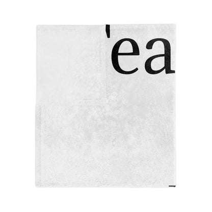 Fearless N Fabulous Velveteen Microfiber Blanket