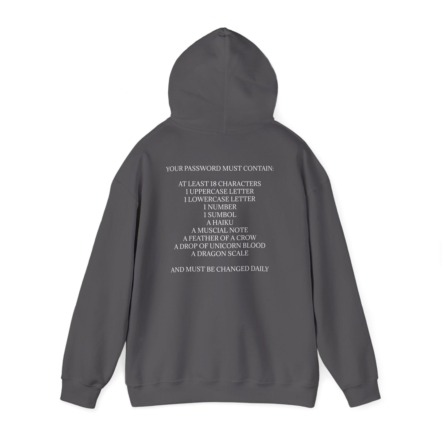 Password Unisex Hoodie