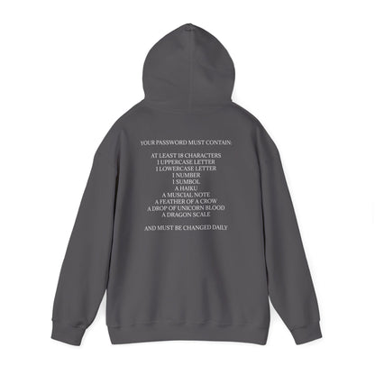 Password Unisex Hoodie
