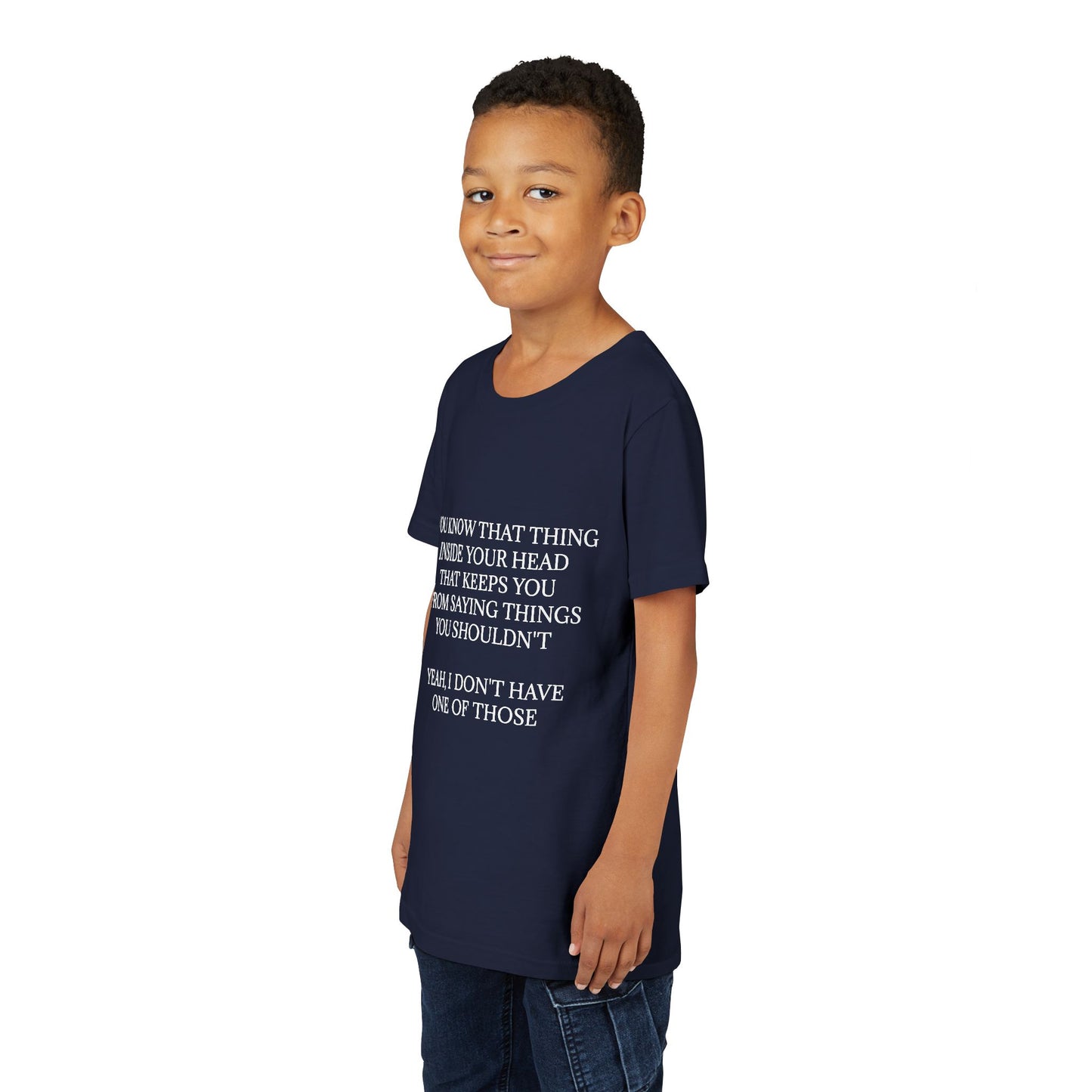 No Filter Youth Unisex Short Sleeve Crewneck Tee