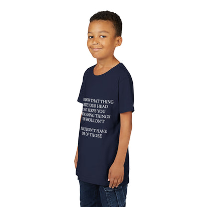 No Filter Youth Unisex Short Sleeve Crewneck Tee