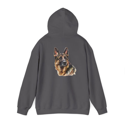 German Shepherd Head Unisex Hoodie