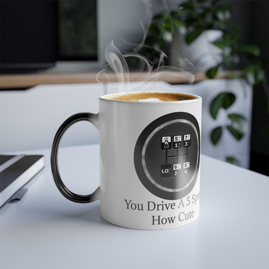 5 Speed How Cute Color Changing Mug
