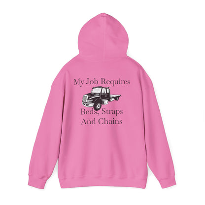 Beds, Straps, And Chains Unisex Hoodie