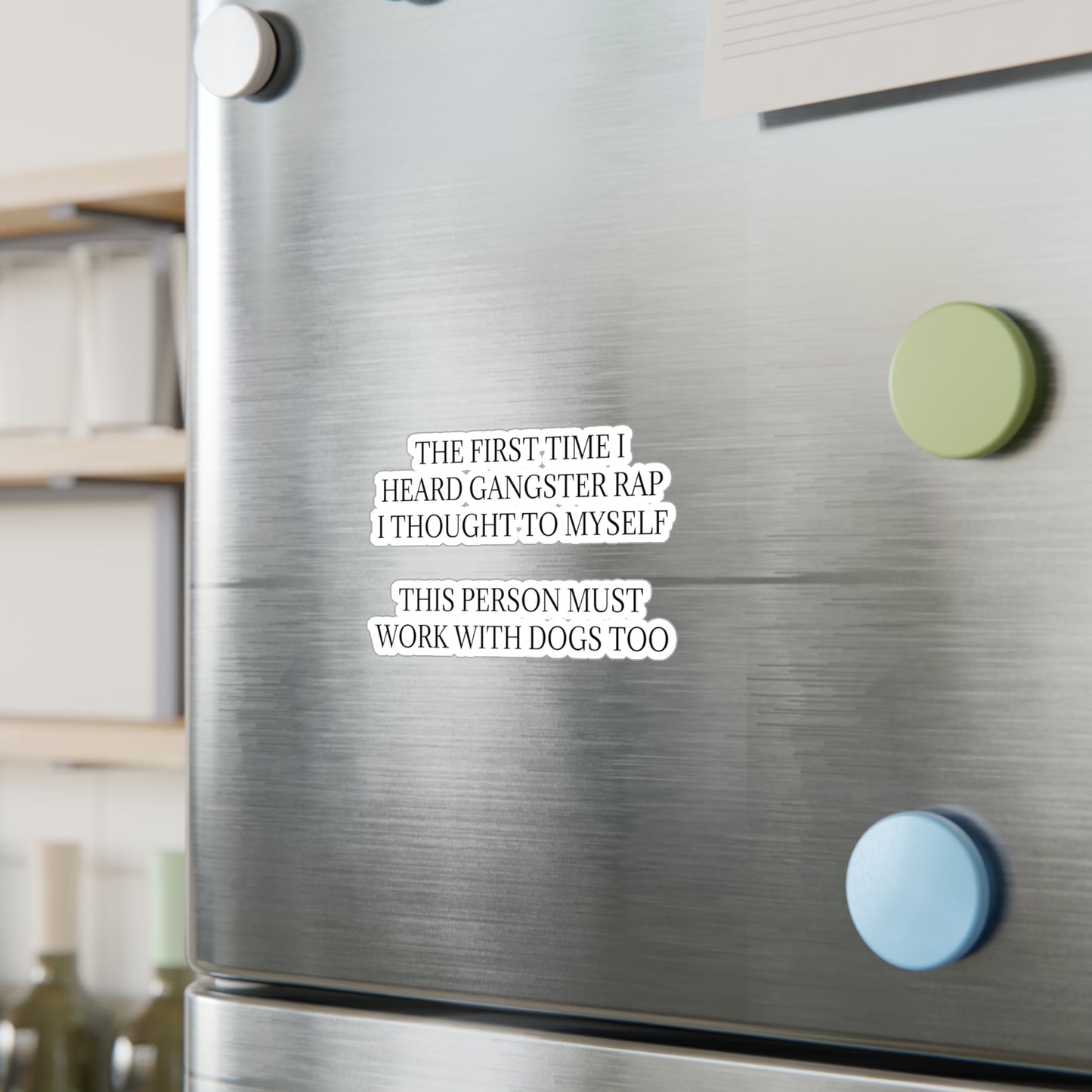 Gangster Rap Vinyl Decal