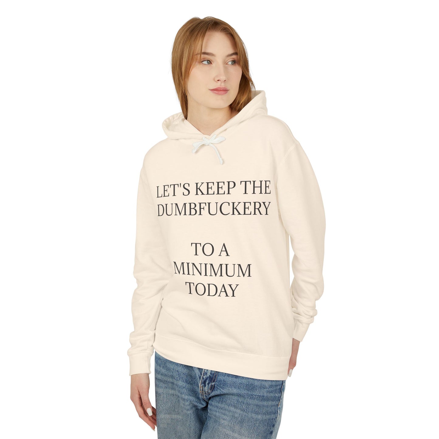 Dumbfuckery Unisex Lightweight Hoodie