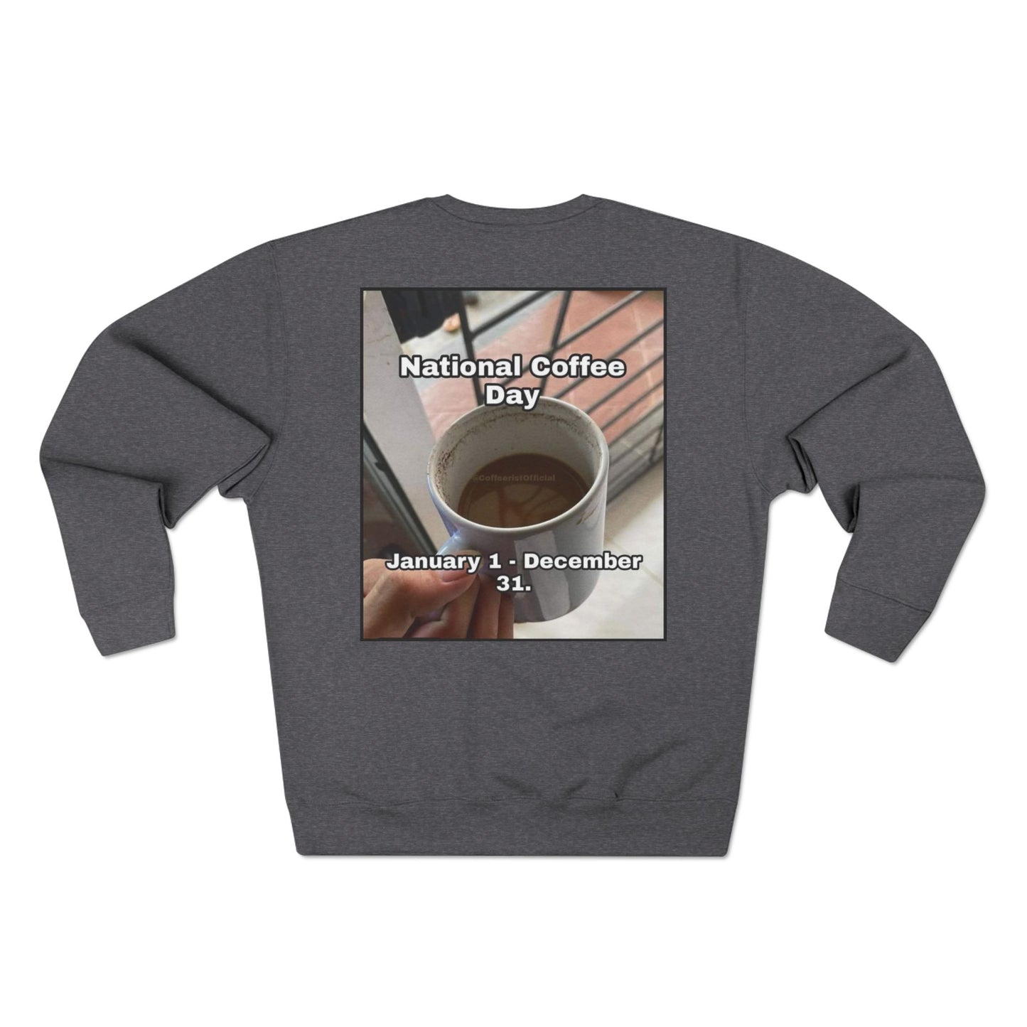 National Coffee Day Unisex Crewneck Sweatshirt
