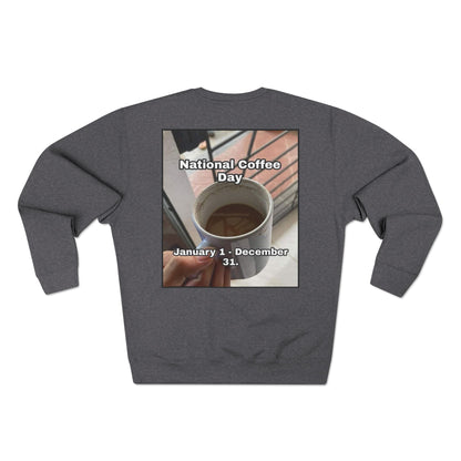 National Coffee Day Unisex Crewneck Sweatshirt