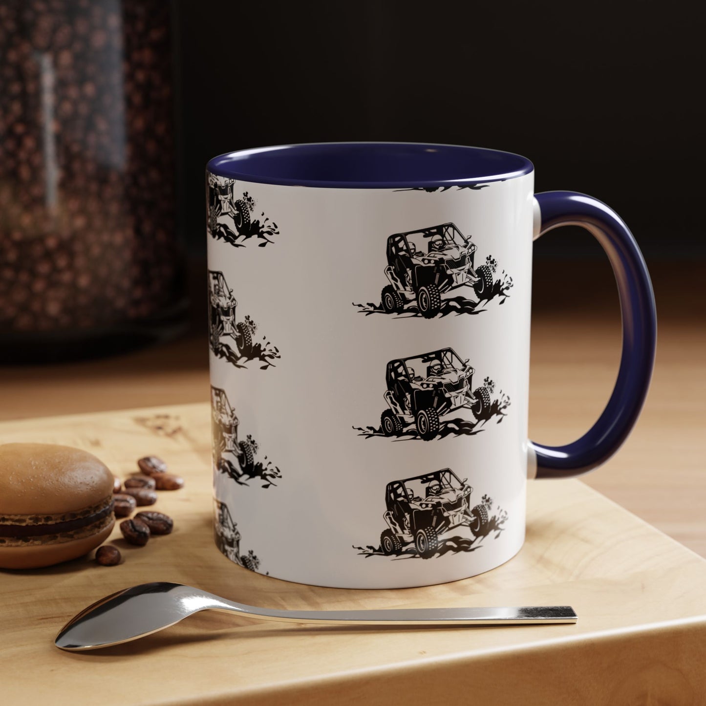 Slingin' Mud Side By Side 2-Tone Coffee Mug