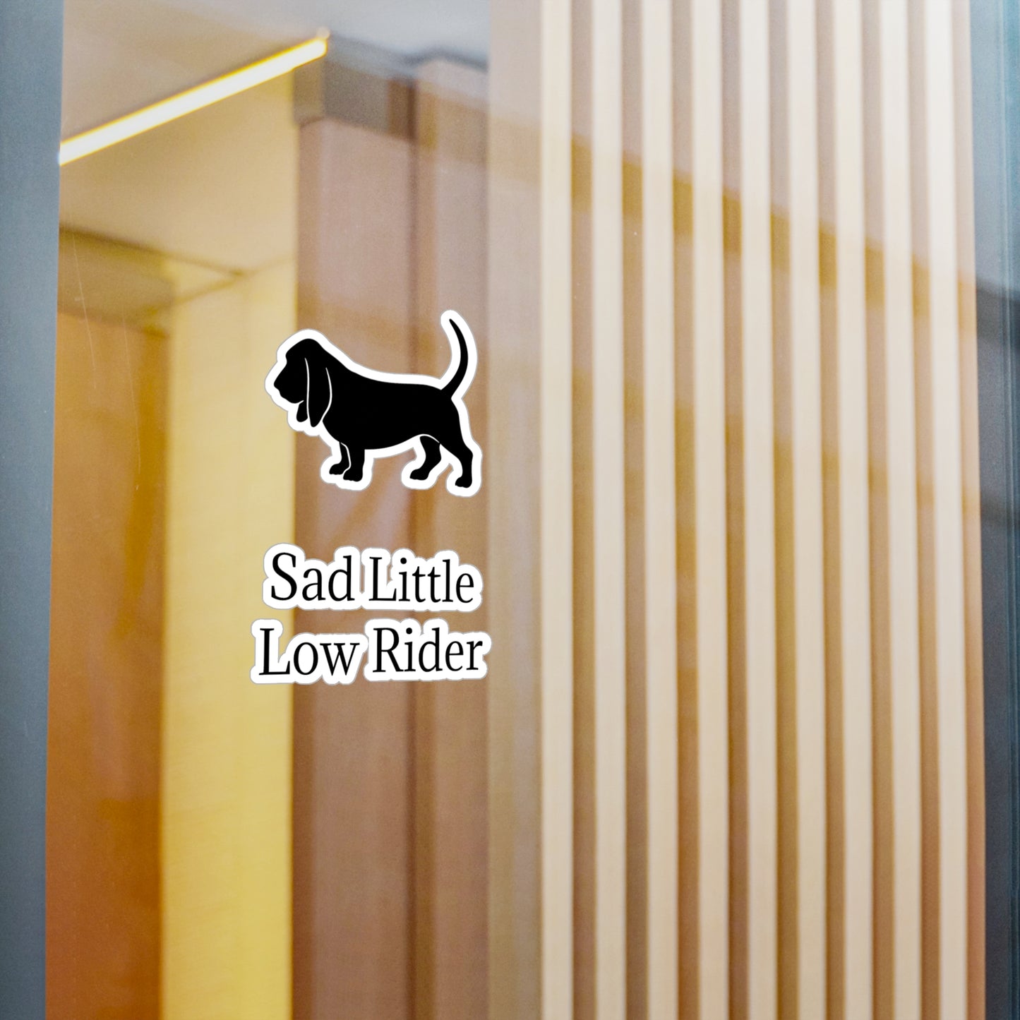 Sad Little Low Rider Vinyl Decal