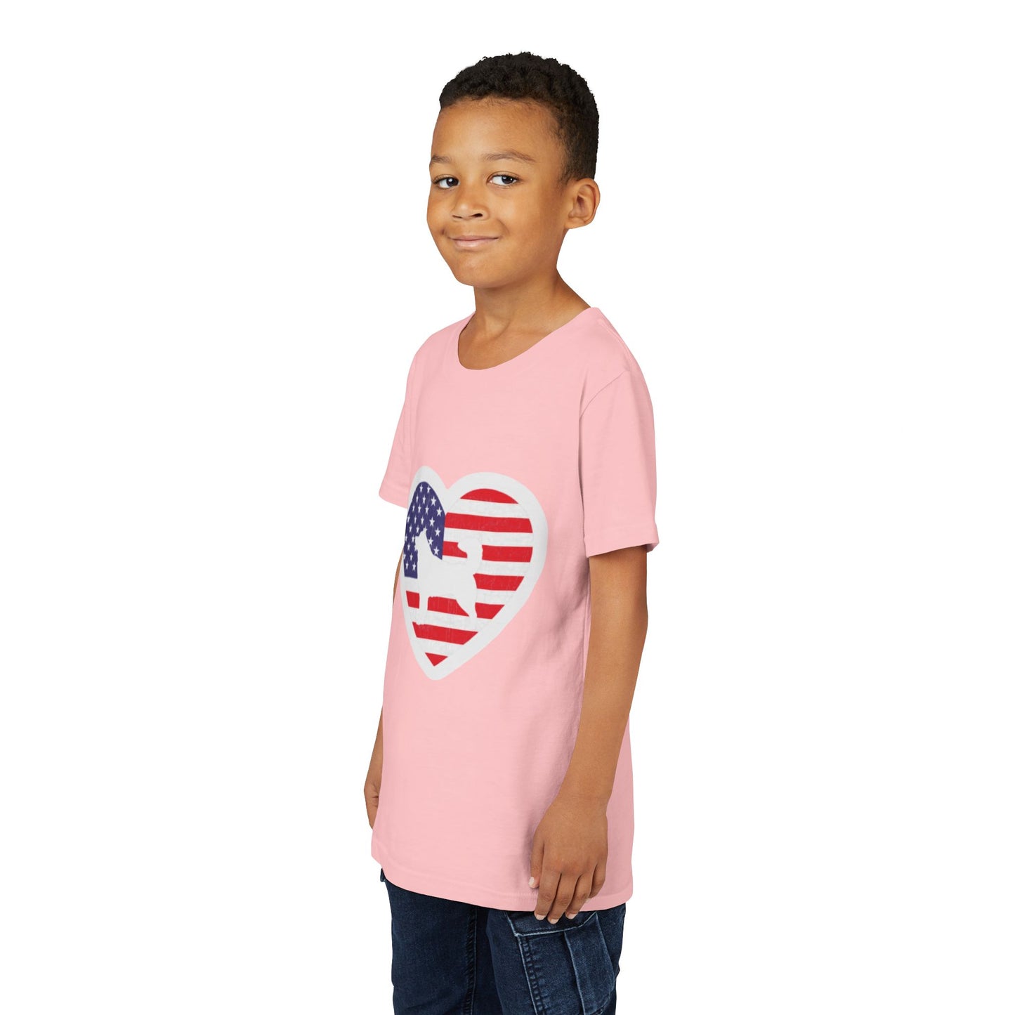 Malamute Flag Youth Unisex Short Sleeve Crewneck Tee