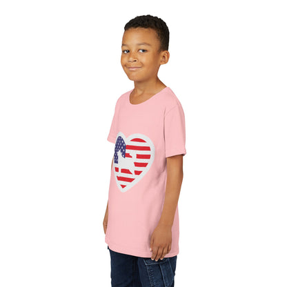 Malamute Flag Youth Unisex Short Sleeve Crewneck Tee