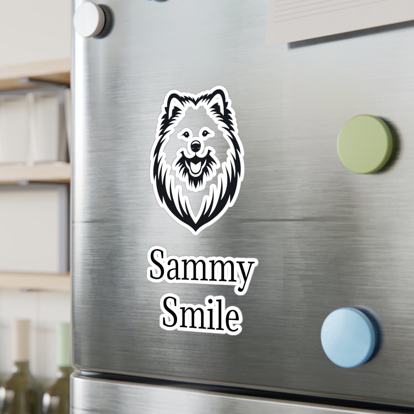 Sammy Smile Vinyl Decal