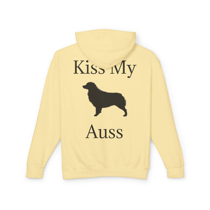 Kiss My Auss Unisex Lightweight Hoodie