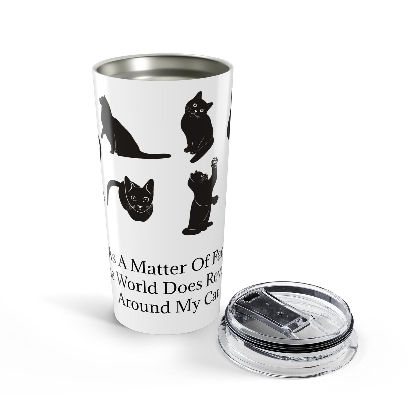 Matter Of Fact Cat Tumbler