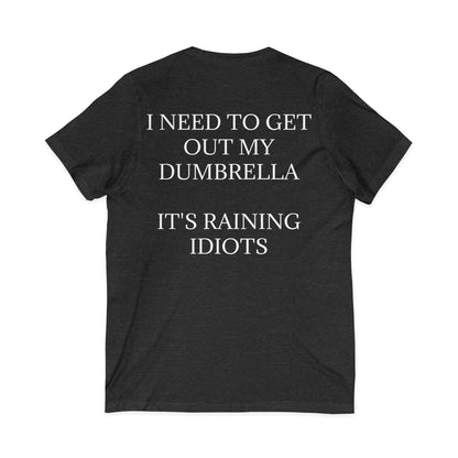 Dumbrella Unisex Short Sleeve V-Neck Tee