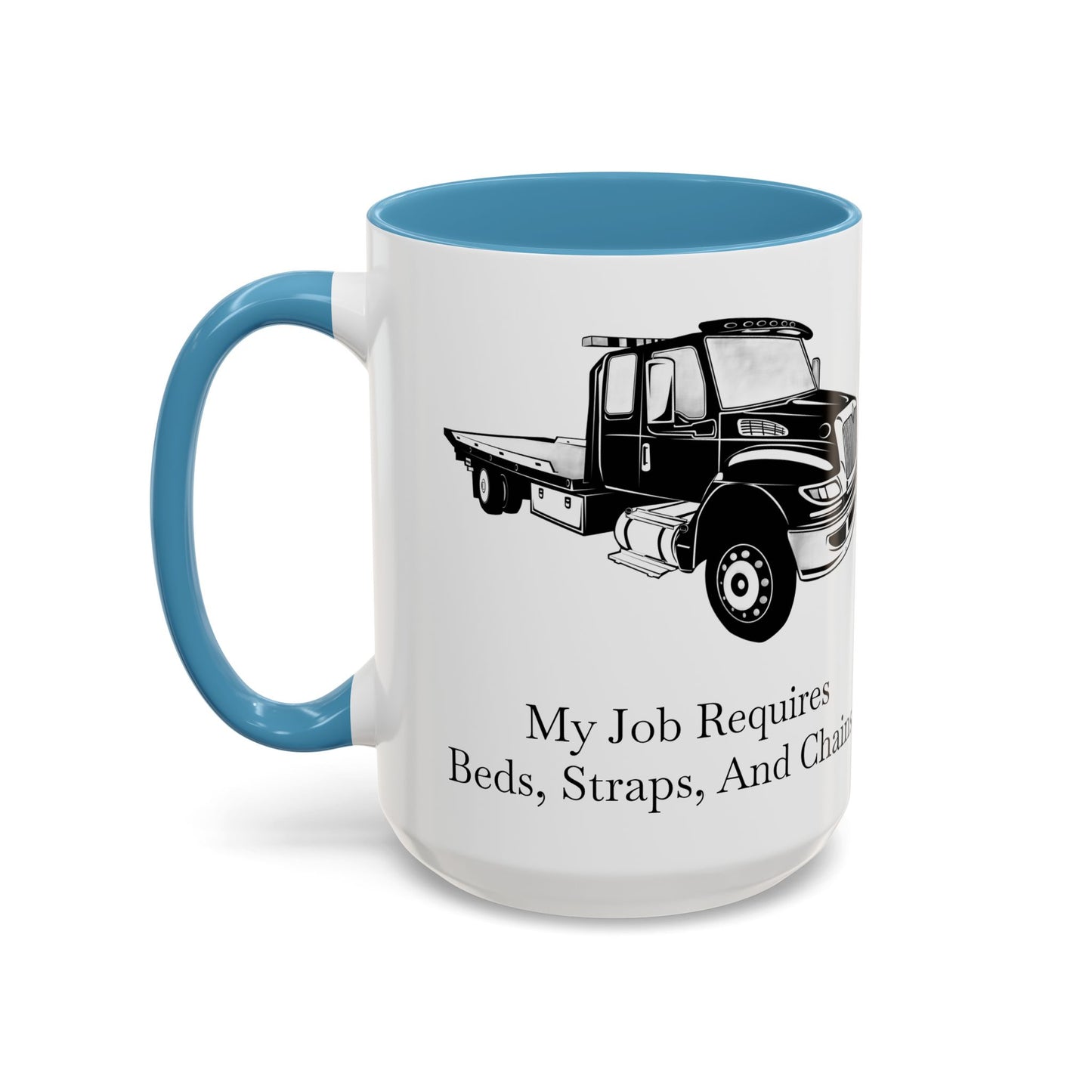 Beds, Straps, And Chains 2-Tone Coffee Mug