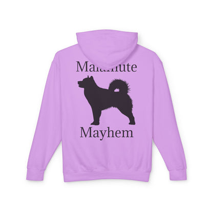 Malamute Mayhem Unisex Lightweight Hoodie