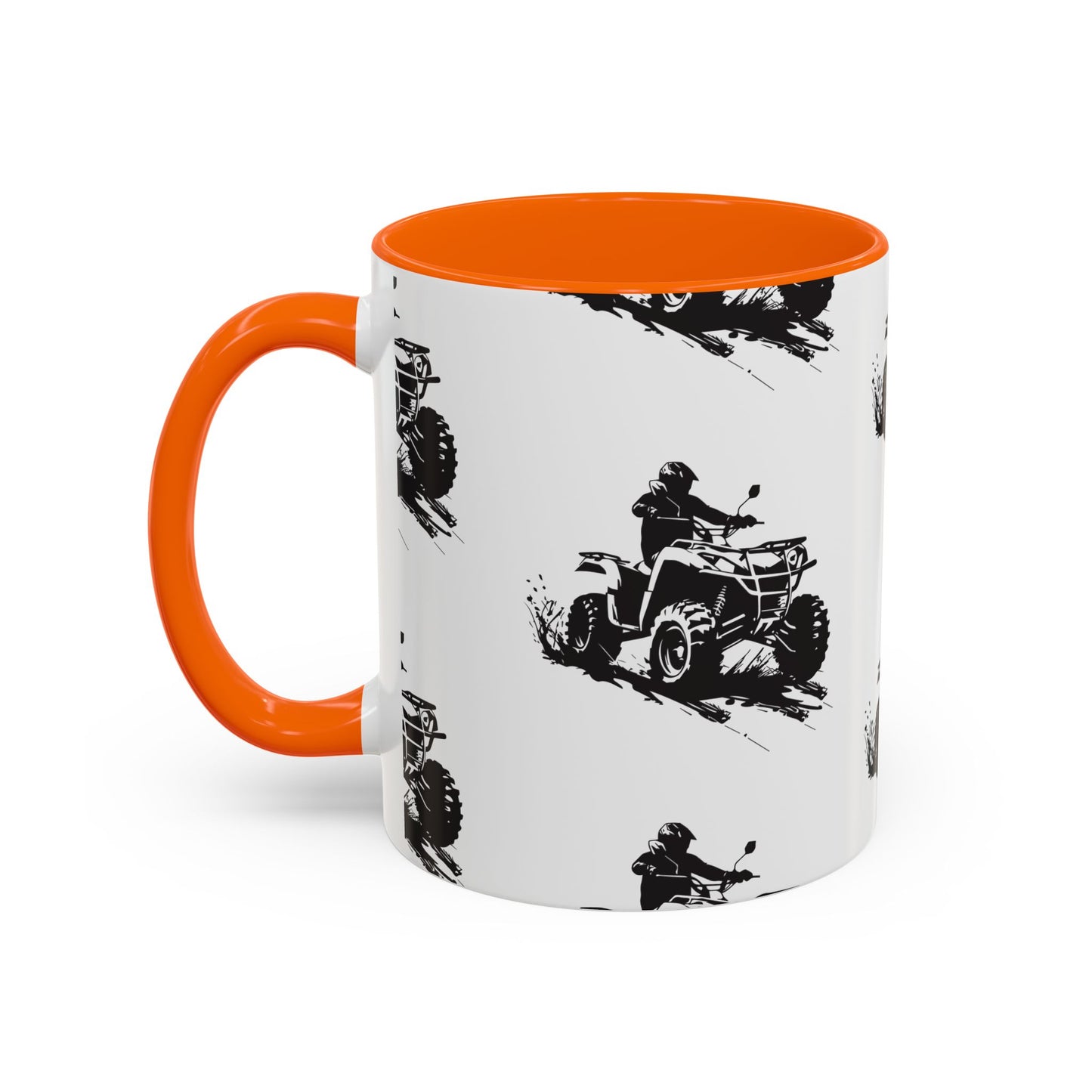 Slingin' Mud Quad 2-Tone Coffee Mug
