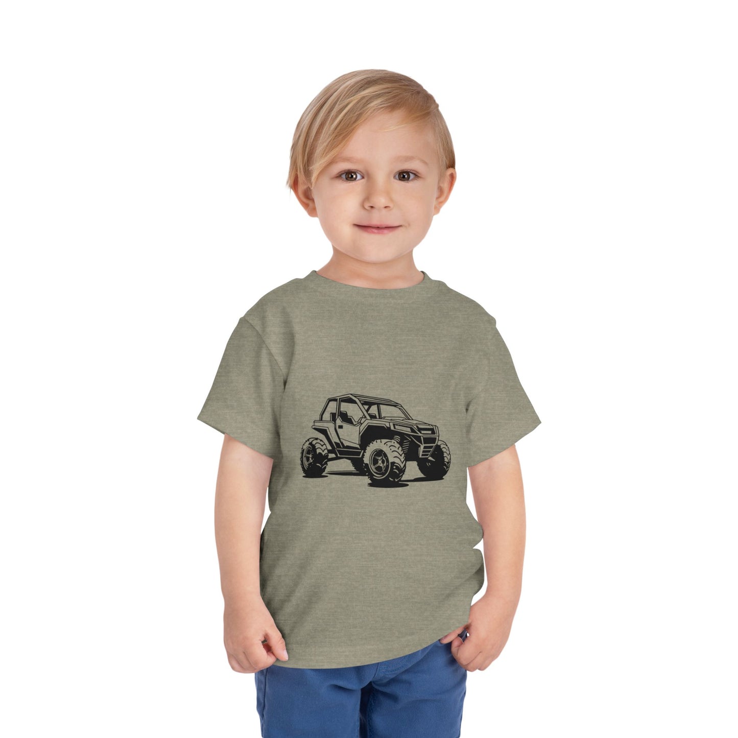Off The Beaten Path Side By Side Toddler Unisex Short Sleeve Crewneck Tee