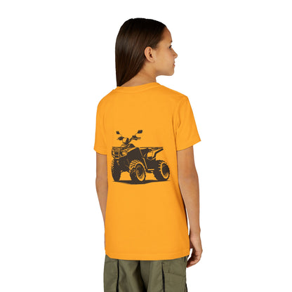 Off The Beaten Path Quad Youth Unisex Short Sleeve Crewneck Tee