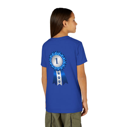 Show Ribbon Youth Unisex Short Sleeve Crewneck Tee