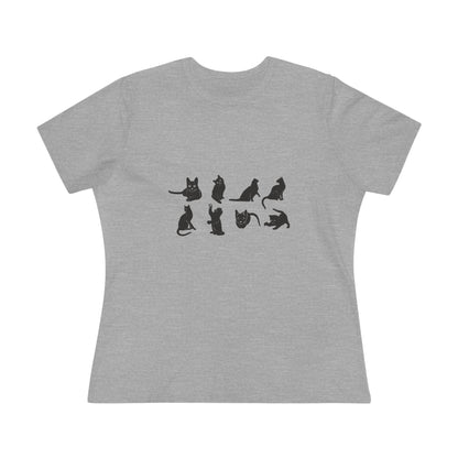 Cats Women's Short Sleeve Crewneck Tee