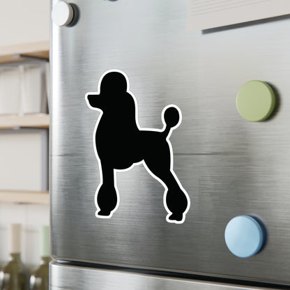 Poodle Silhouette Vinyl Decal