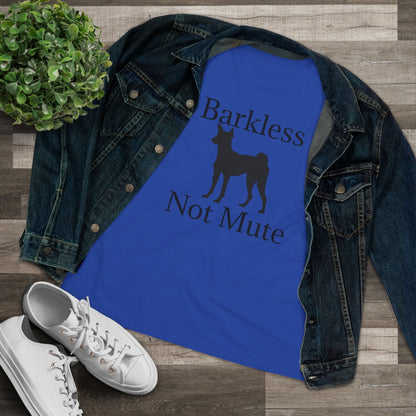 Barkless Not Mute Women's Short Sleeve Crewneck Tee