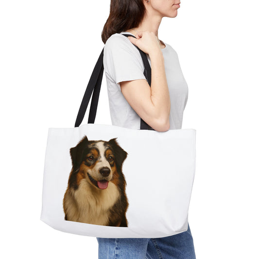 Aussie Head Weekender Tote Bag